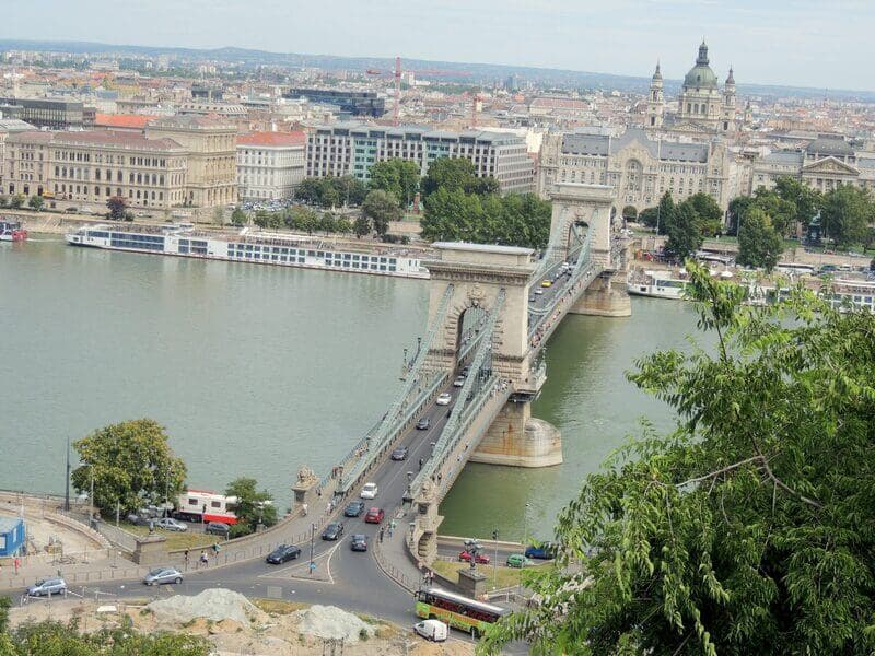 Most Łańcuchowy (Széchenyi lánchíd) – Budapeszt