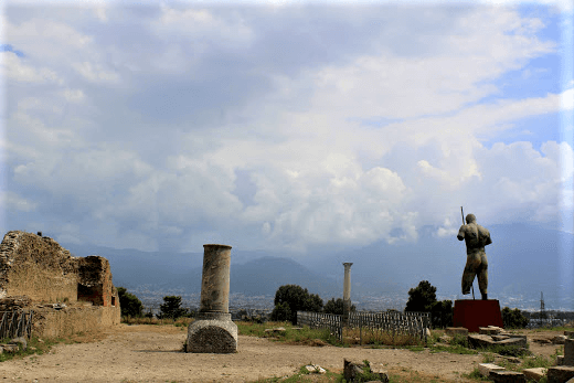 Pompeje – panorama miasta
