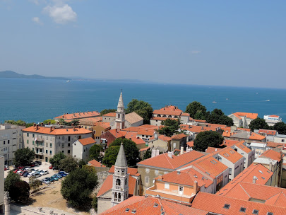 Panorama miasta – Zadar, Chorwacja.