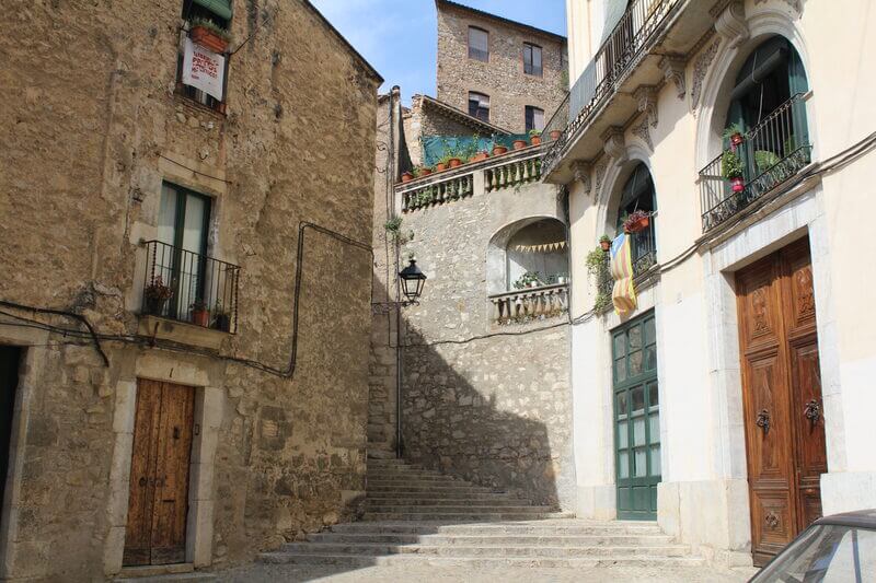 Starówka, Stare miasto - Girona, Katalonia, Hiszpania.